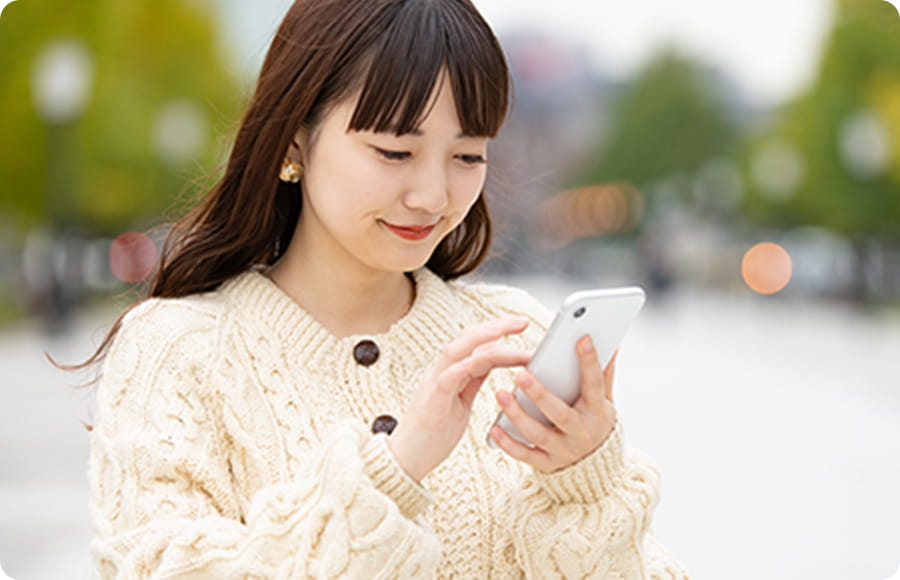 女性の写真
